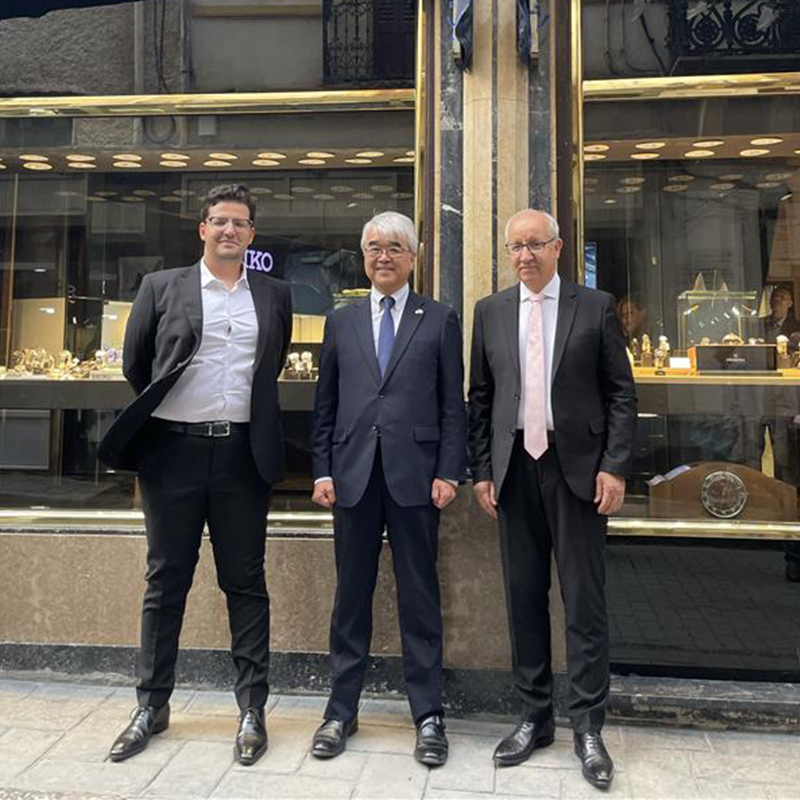 image La visite de l'Ambassadeur du Japon en Algérie dans notre boutique historique : un honneur pour La Maison HAMOUD