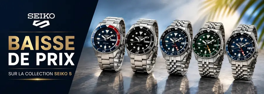 SEIKO 5 BAISSE DE PRIX !